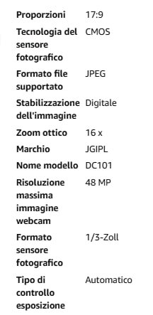 Macchina Fotografica 4K 48MP Digitale