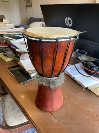 Bombo africano de madera