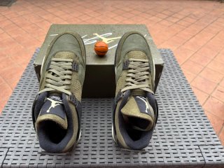 NIKE Air Jordan 4 Craft Olive Taglia 44 NUOVE