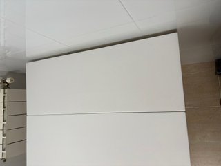 Mesa de comedor extensible blanca