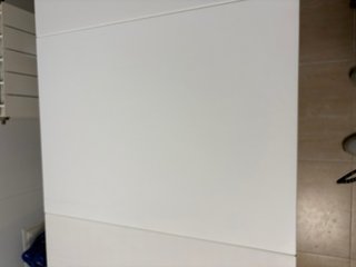Mesa de comedor extensible blanca