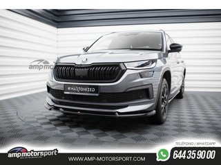 SPOILER / LIP DELANTERO V1 PARA SKODA KODIAQ SPORTLINE MK1 2021-2023
