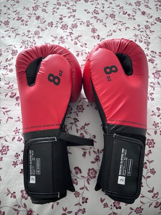 Guantes de Boxeo Outshock Rojos y Negros