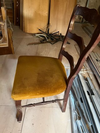 Set di 6 sedie da pranzo antiche