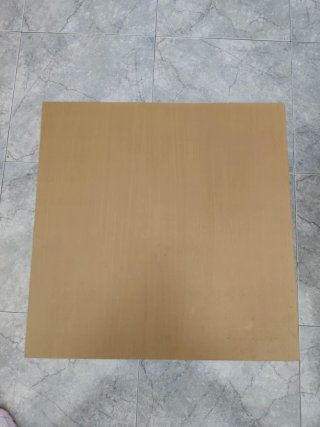 Mesita auxiliar madera y metal
