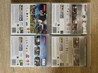 Lote 4 juegos PES PS3