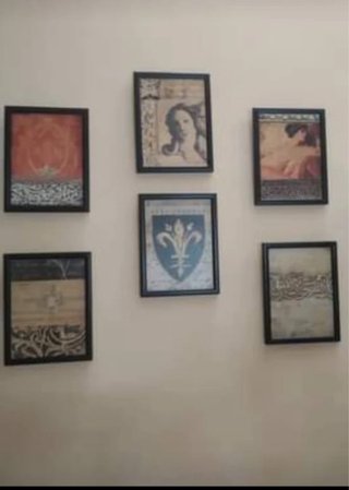 Colección 6 cuadros decorativos