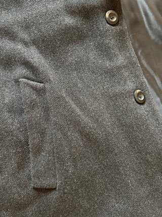 Abrigo Burton Lana Talla 52 Gris