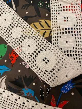 Puntilla Entredos Vintage Hecha a Mano