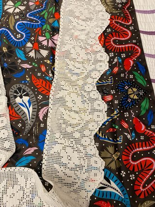 Puntilla Entredos Vintage Hecha a Mano