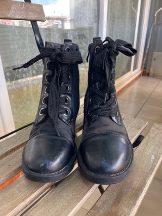 Botines militares camuflaje