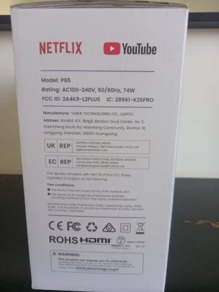 Proyector Wimius 4K Nuevo