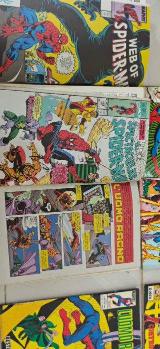 Lotto fumetti vintage Uomo Ragno – 6 albi original