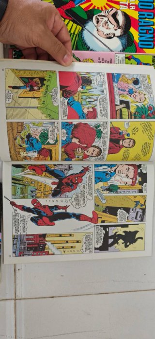 Lotto fumetti vintage Uomo Ragno – 6 albi original