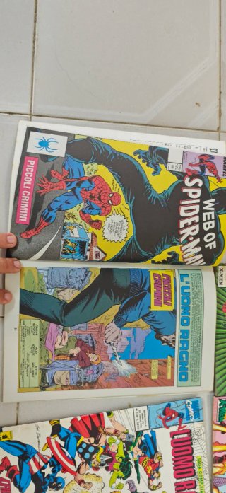 Lotto fumetti vintage Uomo Ragno – 6 albi original