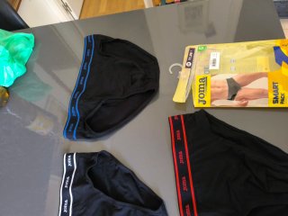 Pack 3 calzoncillos Joma negros talla M