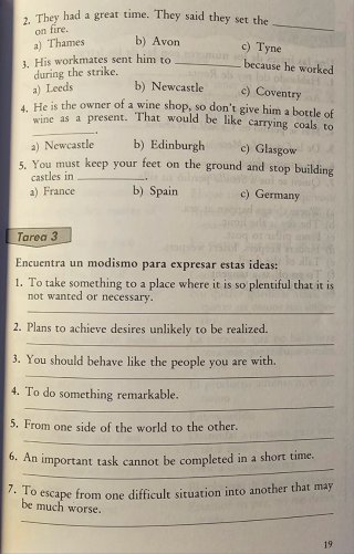 Libros de inglés sobre verbos frasales y modismos