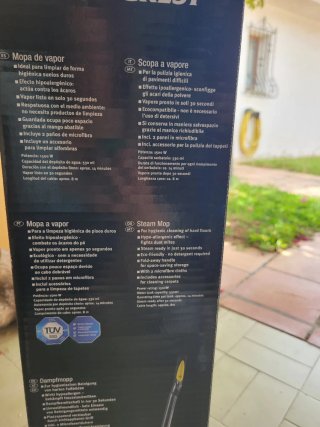 Mopa de Vapor Silver Crest