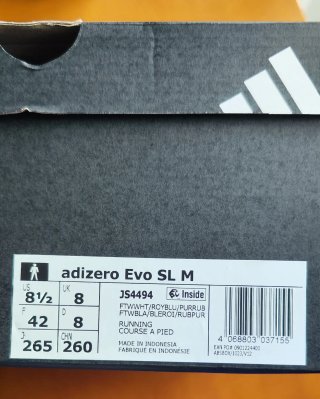 Adidas Adizero Evo SL Talla 42