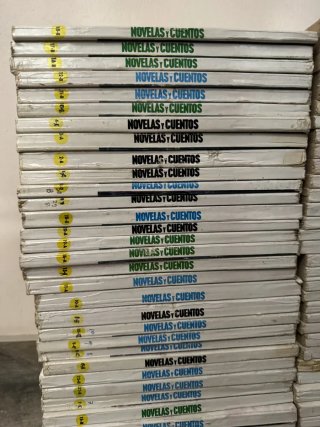 Colección 70 tomos novelas y cuentos serie especial