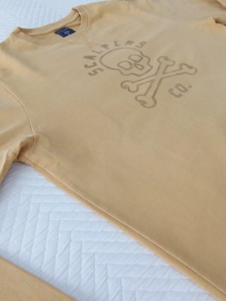 Sudadera Scalpers Amarilla Calavera