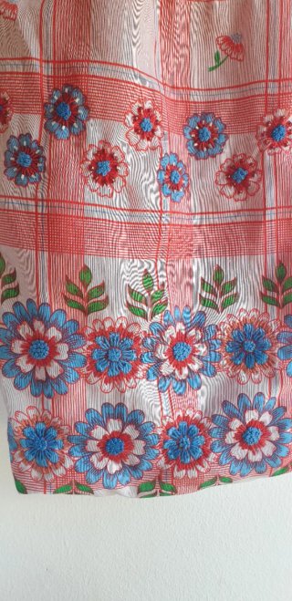 Bolso Tote Upcycling Vintage 70s Bordado a mano