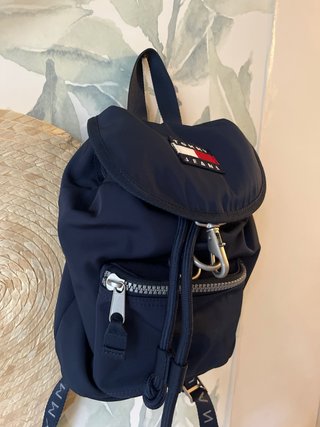 Mochila Tommy Hilfiger pequeña azul