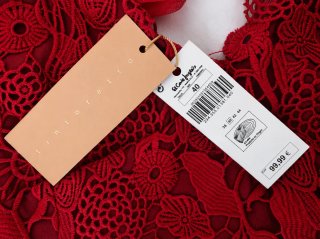 Vestido Tintoretto Rojo Talla L | NUEVO
