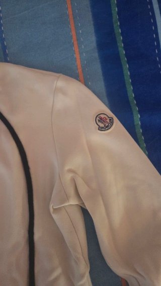 Felpa Moncler Beige Originale