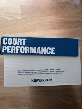 Zapatillas K-Swiss Tenis/Padel Azul/Blanco