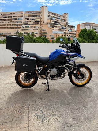 BMW F850 GS Rally Azul/Plata
