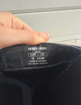 Botas Zara Negras Plataforma