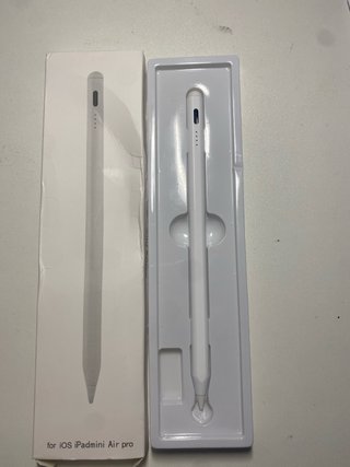 Apple Pencil Plata/Blanco para iPad