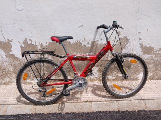Bicicleta Infantil Megamo Roja