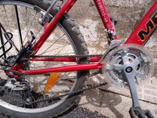 Bicicleta Infantil Megamo Roja