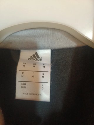 Sudadera Adidas T. M Vintage Negra/Gris