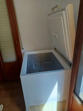 Arcón congelador blanco