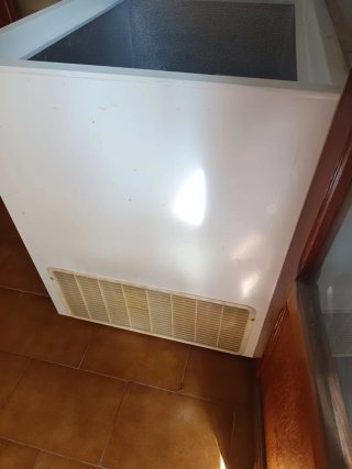 Arcón congelador blanco
