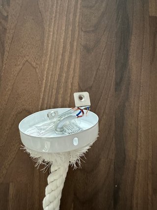 Dos Lámparas  Cuerda Ikea