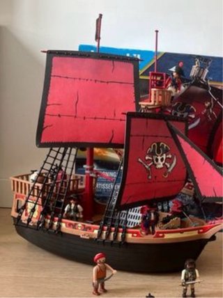 Barco Pirata Grande Playmobil