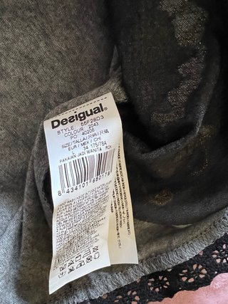 Falda Desigual con libélula y flores