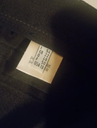 Completo Giacca e Pantaloni Uomo Nero tg 54