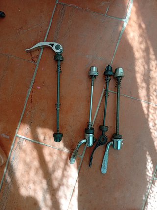 Cierres rápidos bicicleta (4 unidades)
