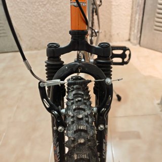 Bicicleta Montaña Romester Starwin Gris/Naranja