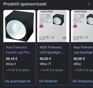 Lampada IKEA FREKVENS 5.85W 327lm