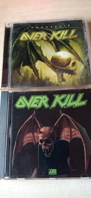 Lote 6 CDs Overkill Heavy Metal