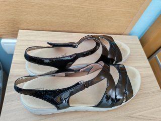 Sandalias Pitillos Negras 41