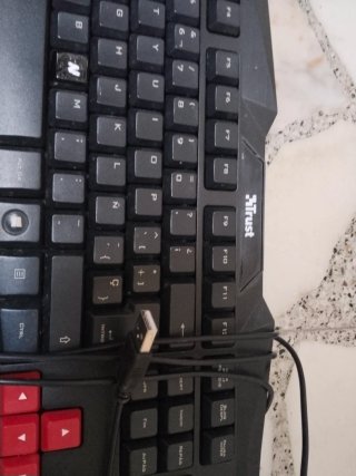 Tastiere Trust USB Nero e Rosso