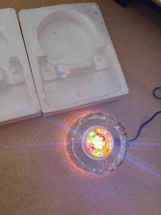 Luz LED de mesa de noche