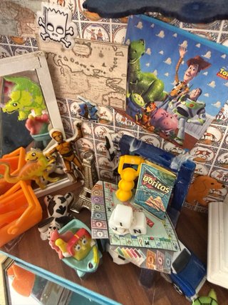 Casita Miniatura Escena Dormitorio